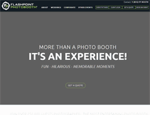 Tablet Screenshot of fpbooth.com